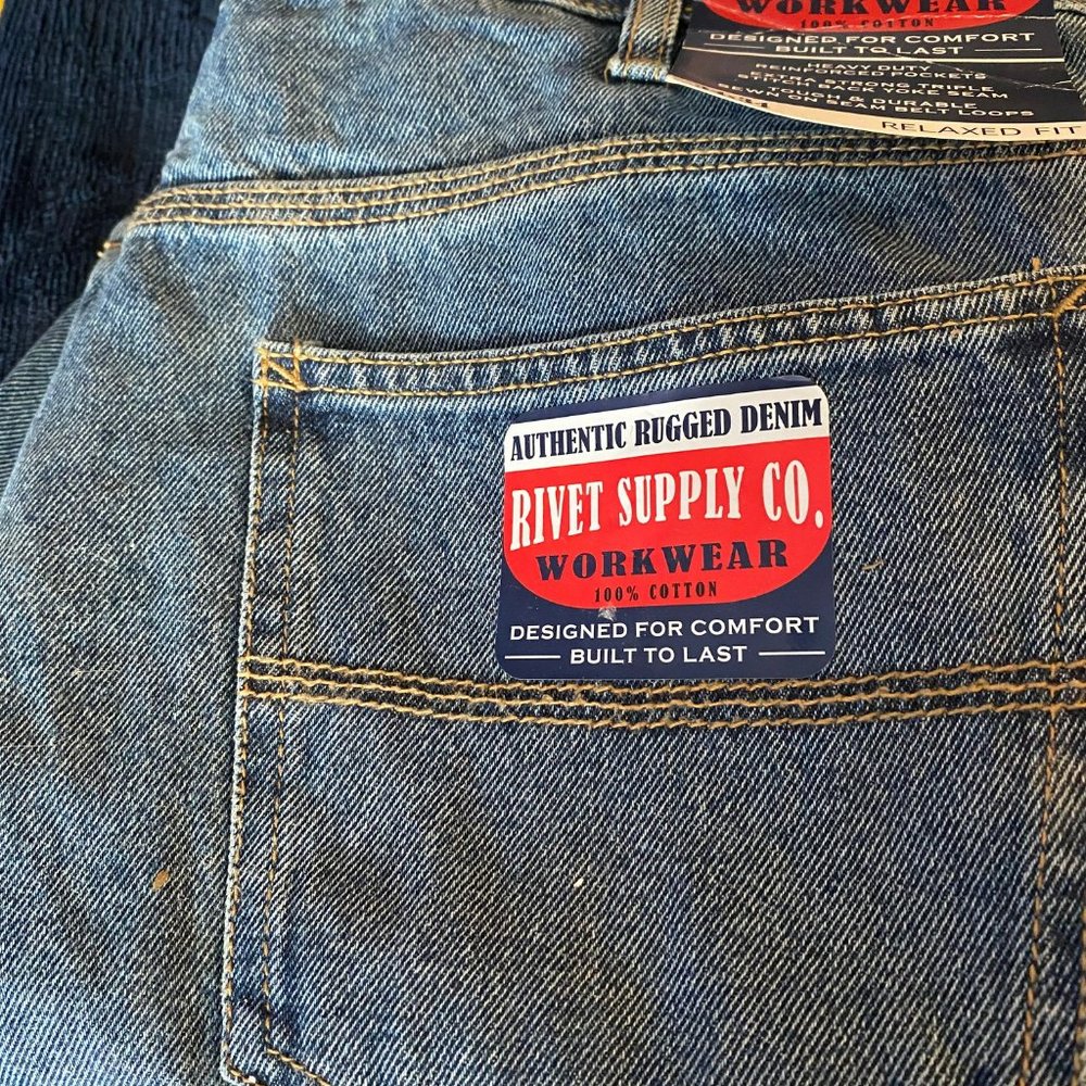 Rivet Supply Company Workwear Jeans 34 x 34
